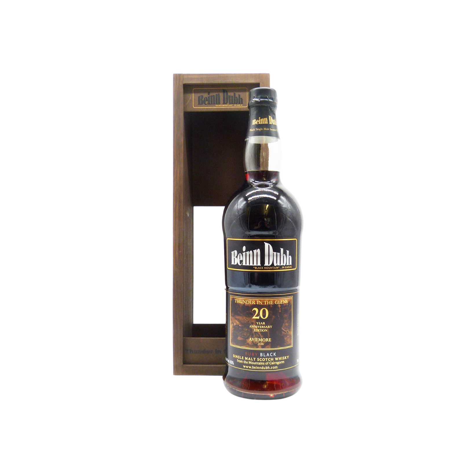 Beinn Dubh  "THUNDER IN THE GLENS" - limited edition, 43%vol.