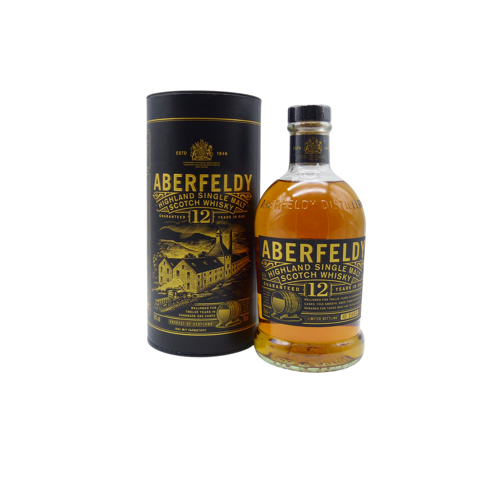 Aberfeldy 12 Years Single Malt Scotch Whisky 40%